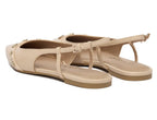 Sandalo donna Guess slingback Dorlee pelle nude DS26GU10 FLPDORLEA05