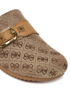Scarpe sabot donna Guess Galavanta beige/brown DS26GU14 FLPGALFAL06