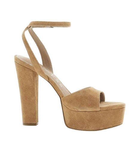 Sandalo Guess Hitten TC 120 in suede brown DS26GU22 FLPHITSUE03