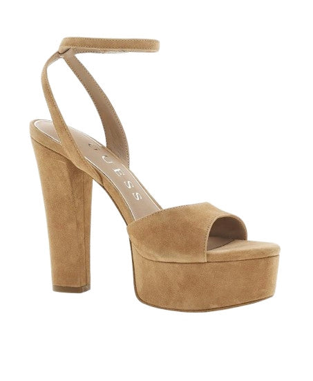 Sandalo Guess Hitten TC 120 in suede brown DS26GU22 FLPHITSUE03