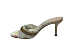 Mule Guess a punta tonda Iory white/multicolor DS26GU27 FLPIORFAL03