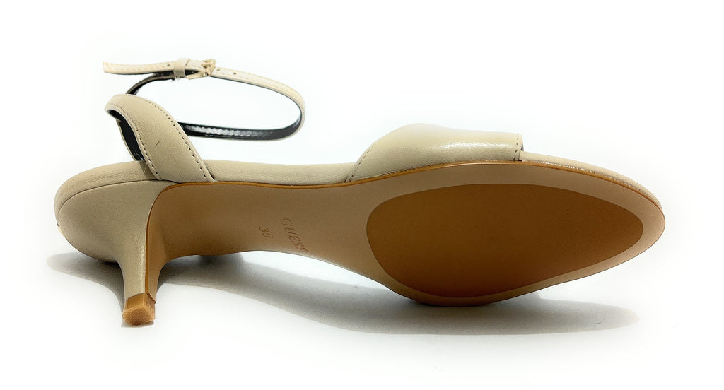 Sandalo Guess Lerela TC 55 in pelle rosa nude DS26GU29 FLJLERLEA03