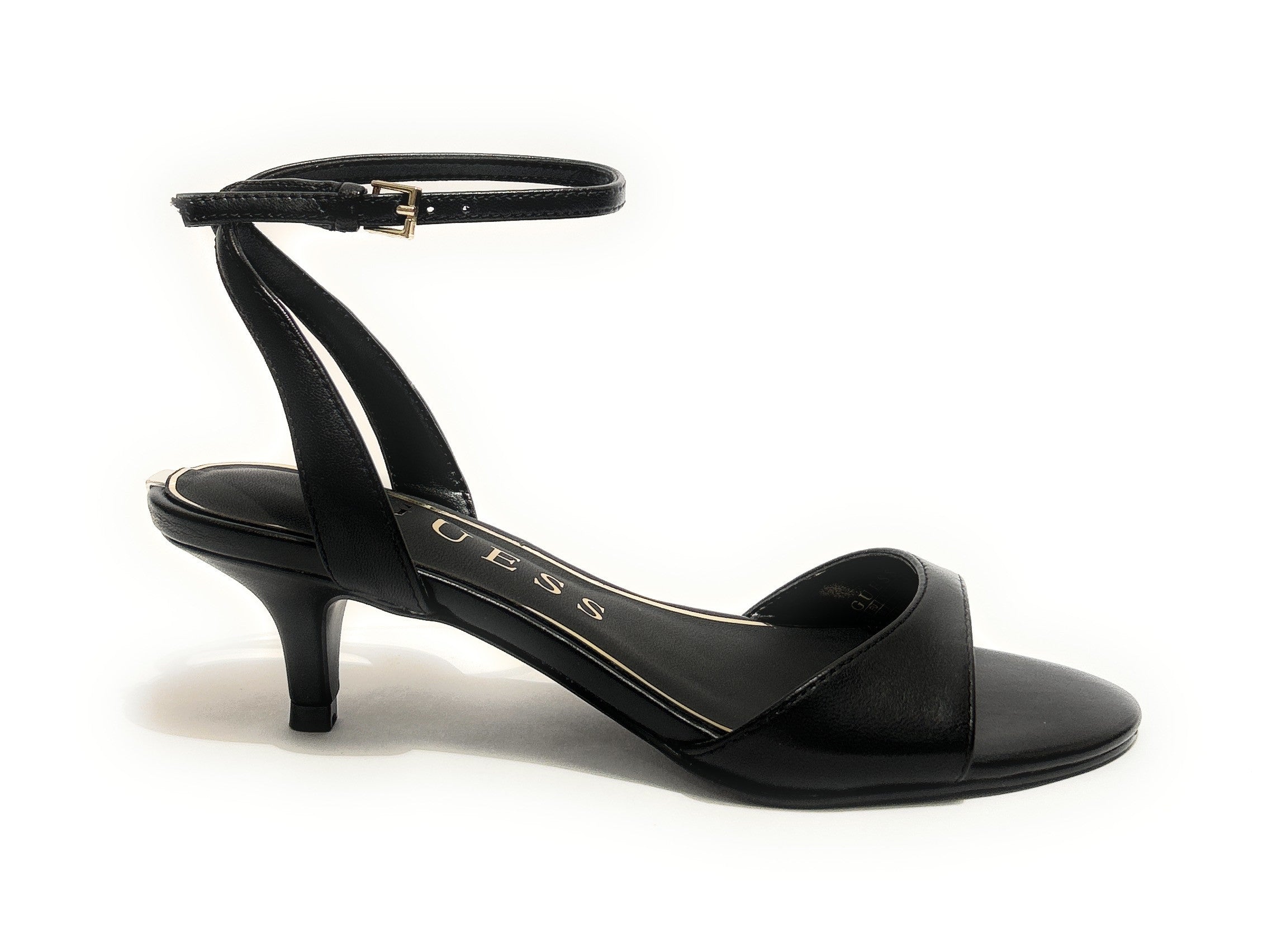 Sandalo Guess Lerela TC 55 in pelle black DS26GU30 FLJLERLEA03