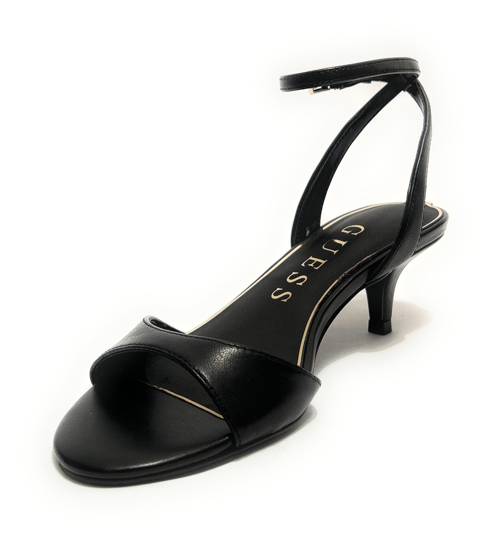 Sandalo Guess Lerela TC 55 in pelle black DS26GU30 FLJLERLEA03