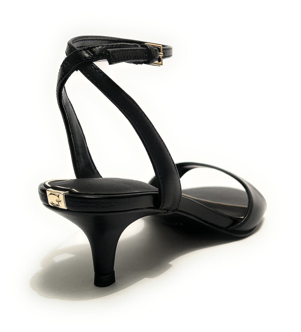 Sandalo Guess Lerela TC 55 in pelle black DS26GU30 FLJLERLEA03