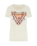 T-shirt donna Guess crema E26GU11 W5YI08J1314 G1F7