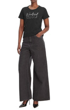 T-shirt donna Liu Jo nero/weekend ES26LJ10 TA6252 JS923 P9291