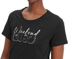 T-shirt donna Liu Jo nero/weekend ES26LJ10 TA6252 JS923 P9291