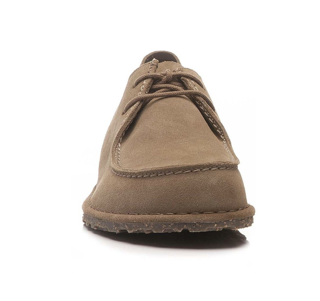 Scarpe donna Birkenstock mocassino Utti Lace gray taupe D26BI08 1027321