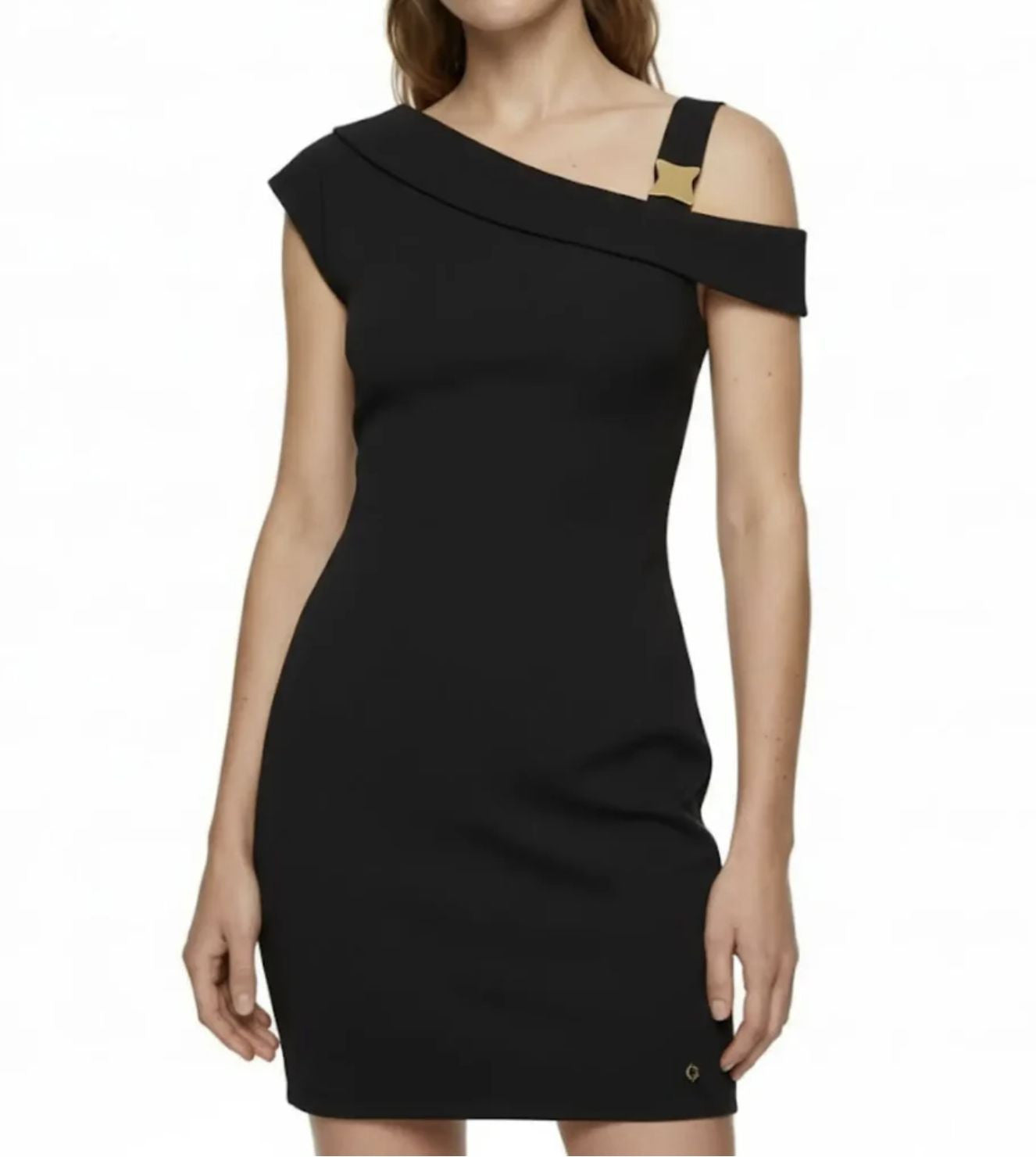 Abito donna Guess vestito Brigitte mini black ES26GU40 W6GK23K3017 JBLK