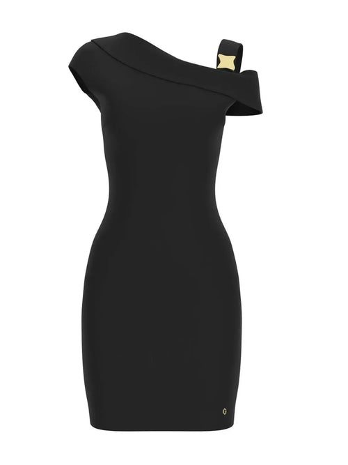 Abito donna Guess vestito Brigitte mini black ES26GU40 W6GK23K3017 JBLK