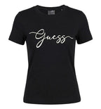 T-shirt donna Guess Circe nero ES26GU50 V6GI01K2962 JBLK