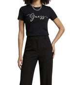 T-shirt donna Guess Circe nero ES26GU50 V6GI01K2962 JBLK