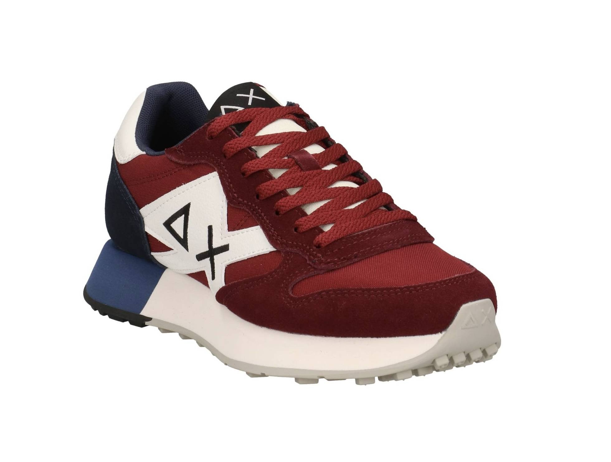 Sneaker Uomo Sun68 Jaki Solid bordeaux U26SU13 Z45113