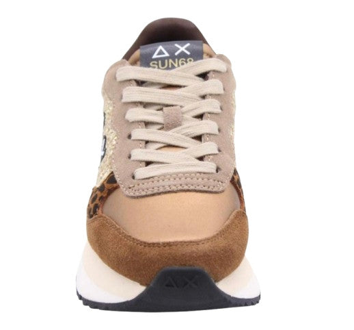 Sneaker Sun68 Big Ally glitter oro D26SU11 Z45212