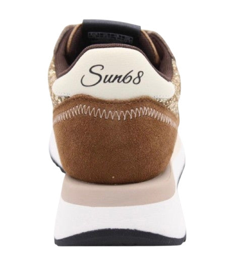 Sneaker Sun68 Big Ally glitter oro D26SU11 Z45212