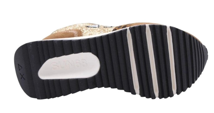 Sneaker Sun68 Big Ally glitter oro D26SU11 Z45212