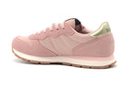 Scarpe Sun68 sneaker Girl's ally teen suede/ nylon gold/ rosa Z25SU08 Z44402T
