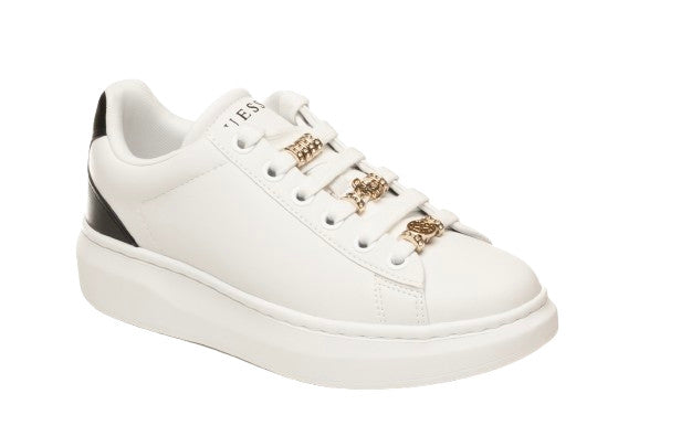 Scarpe donna sneaker Guess Fionia white/ black DS26GU33 FLJFIOELE12