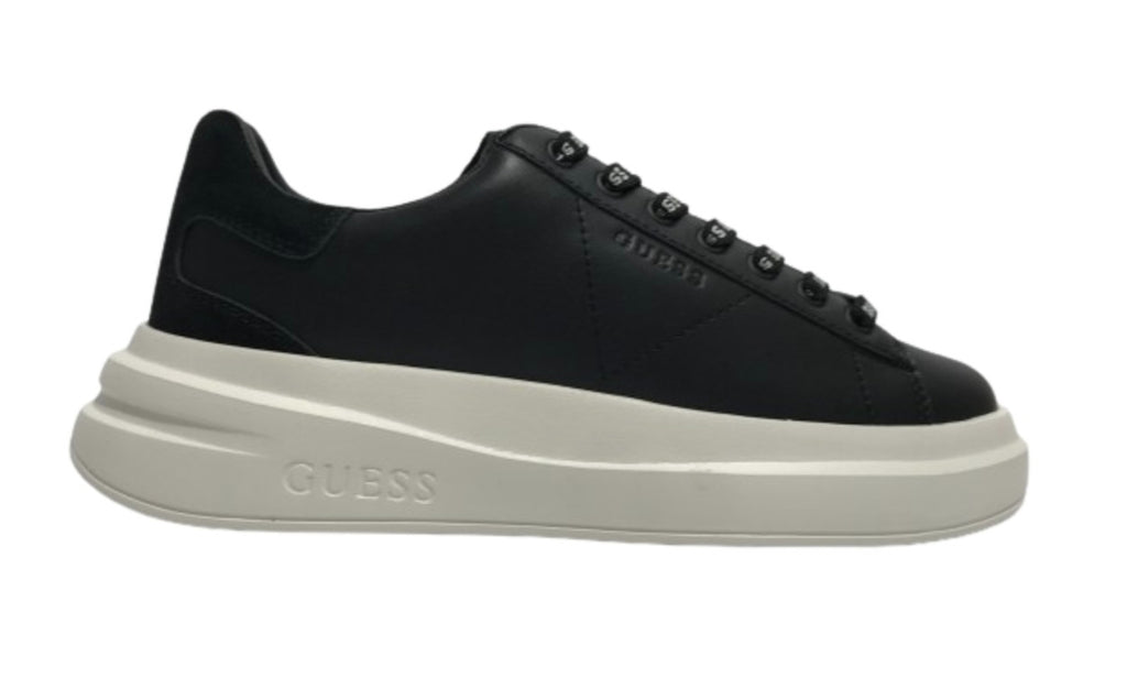 Scarpe uomo Guess sneaker Elba carryover in pelle black U26GU10 FMPVIBSUE12