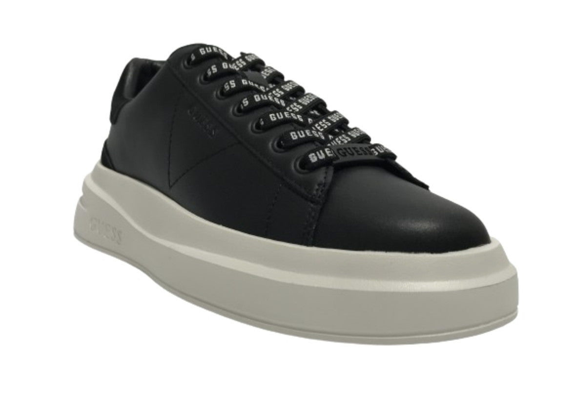 Scarpe uomo Guess sneaker Elba carryover in pelle black U26GU10 FMPVIBSUE12