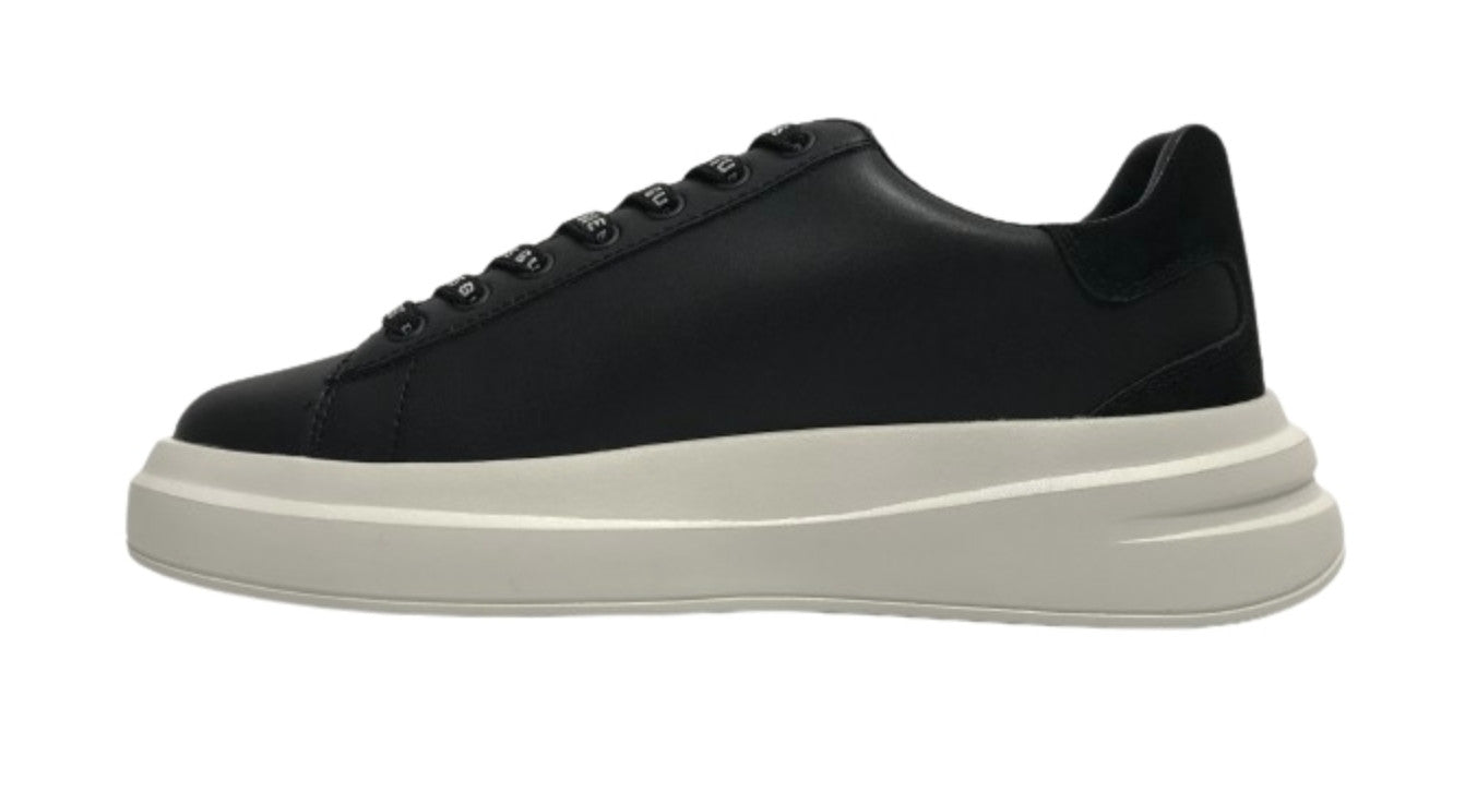 Scarpe uomo Guess sneaker Elba carryover in pelle black U26GU10 FMPVIBSUE12