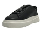 Scarpe uomo Guess sneaker Elba carryover in pelle black U26GU10 FMPVIBSUE12