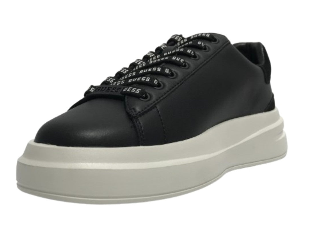Scarpe uomo Guess sneaker Elba carryover in pelle black U26GU10 FMPVIBSUE12