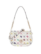 Borsa Guess Emelie flap shoulder bag multi logo BS26GU115 GM992820