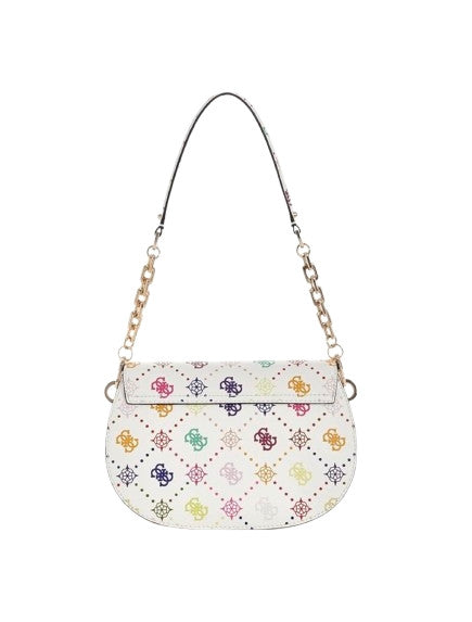 Borsa Guess Emelie flap shoulder bag multi logo BS26GU115 GM992820