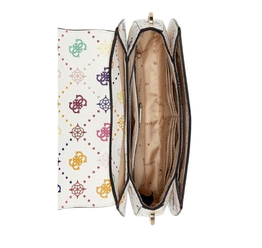 Borsa Guess Emelie flap shoulder bag multi logo BS26GU115 GM992820