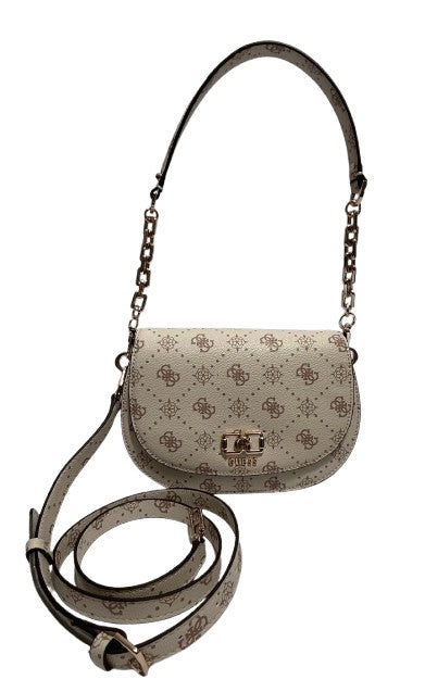 Borsa donna Guess Emelie logo vanilla logo BS26GU116 GP992820