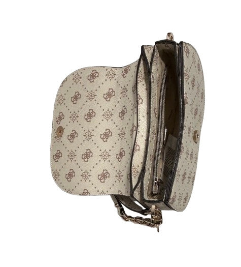 Borsa donna Guess Emelie logo vanilla logo BS26GU116 GP992820