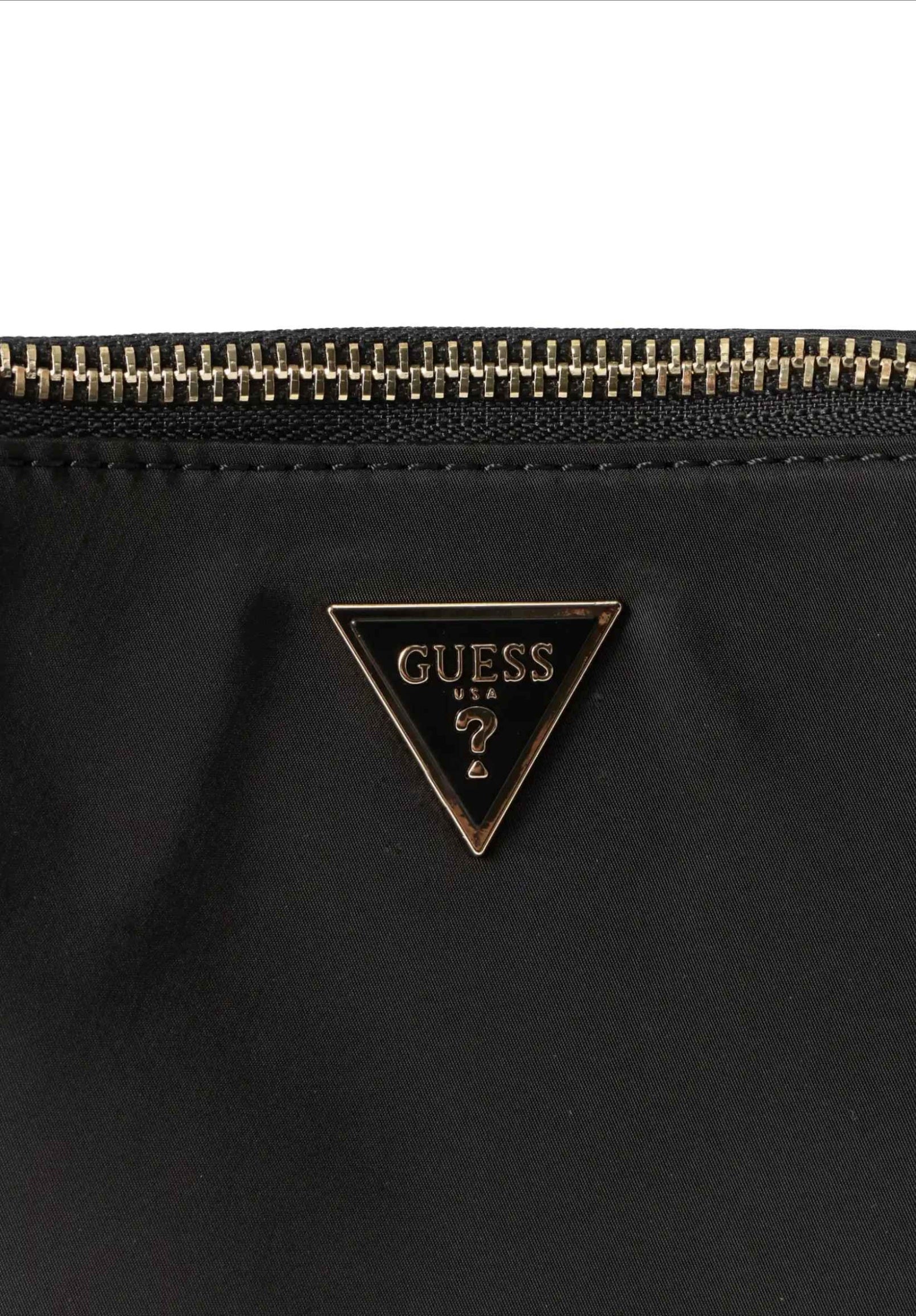 Borsa a mano Guess flat pouch black BS26GU119 PW7551P6122