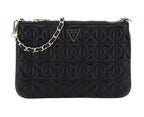 Borsa a mano Guess flat pouch ecopelle trapuntata black BS26GU120 PW7568P6274