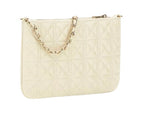 Borsa a mano Guess flat pouch ecopelle trapuntata stone BS26GU121 PW7568P6274