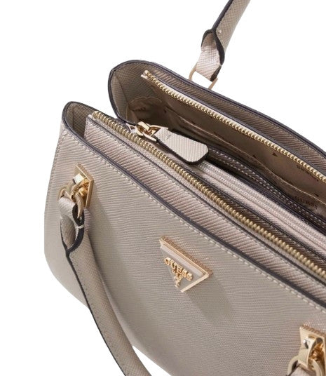 Borsa donna Guess a mano/tracolla Noelle II taupe BS26GU133 ZG967207