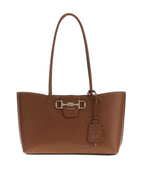 Borsa donna Guess a spalla Janie cognac BS26GU124 VG991023