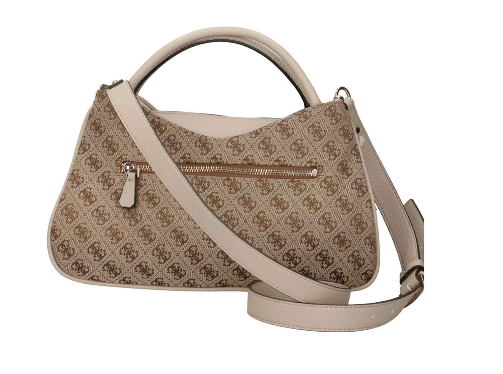 Borsa Guess a mano/tracolla Jessa latte logo BS26GU128 JG836206