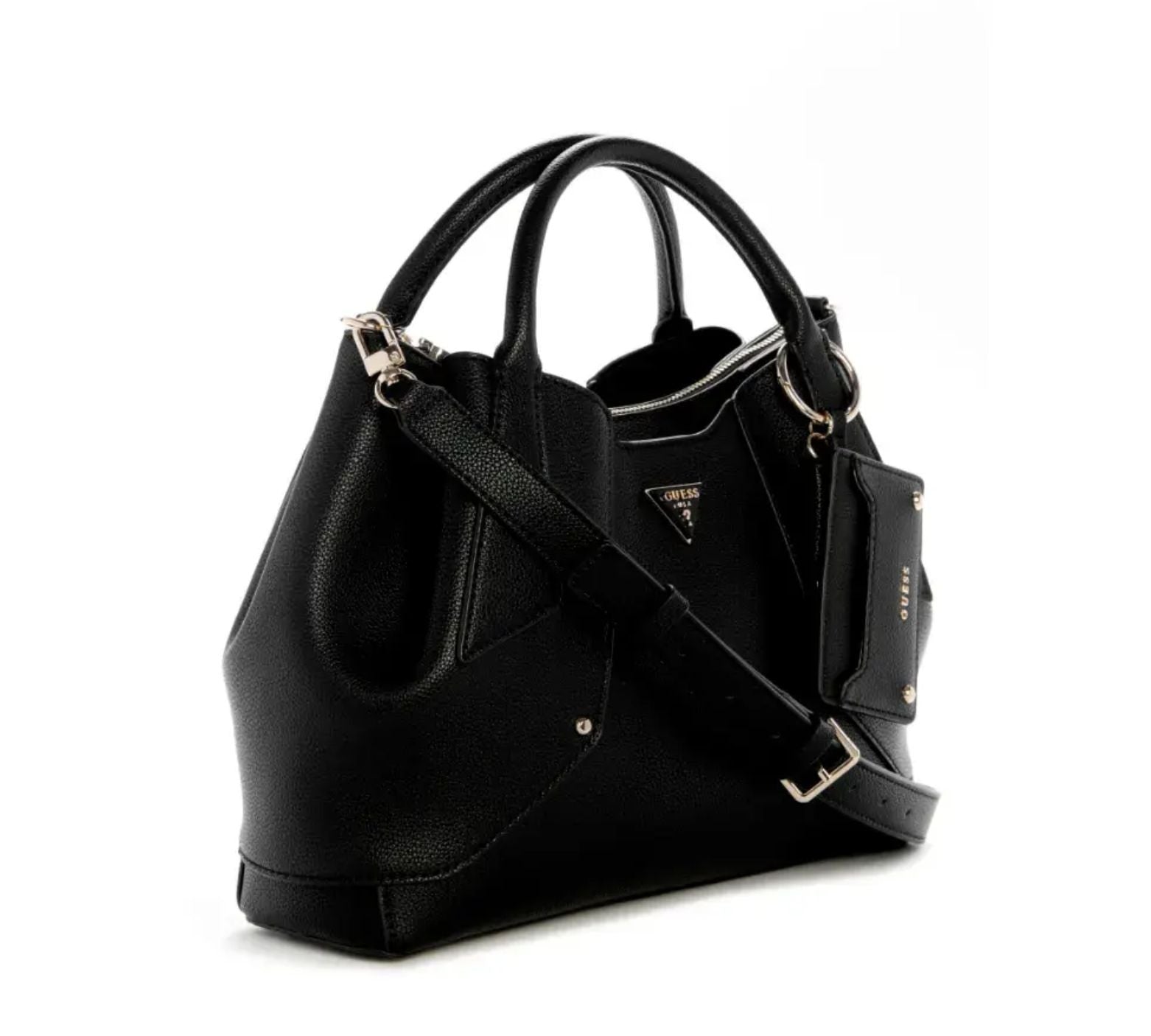 Borsa Guess a mano/ tracolla Darcy girlfriend satchel black BS26GU134 BG991406