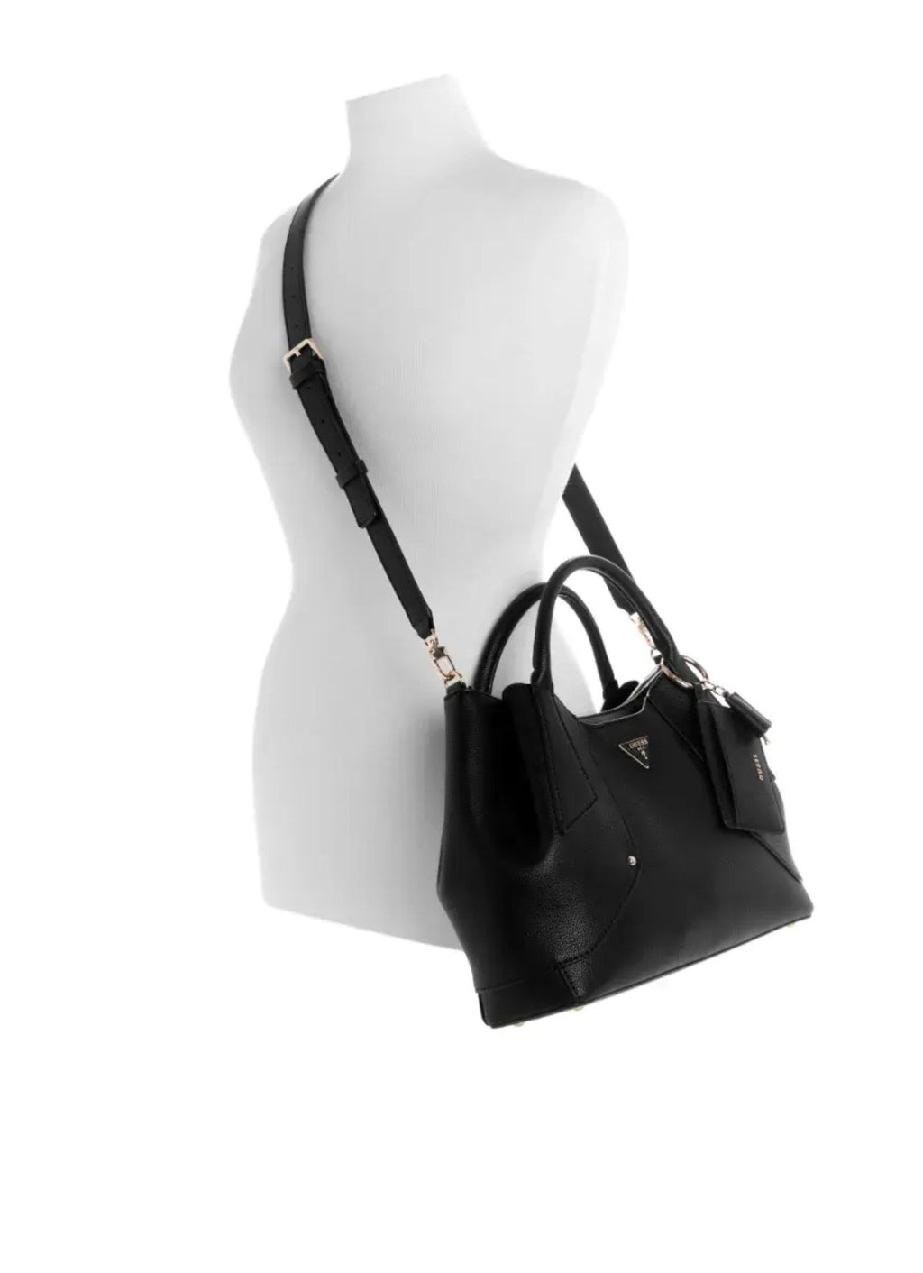 Borsa Guess a mano/ tracolla Darcy girlfriend satchel black BS26GU134 BG991406