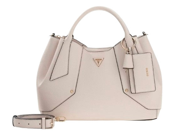Borsa Guess a mano/ tracolla Darcy girlfriend satchel stone BS26GU135 BG991406