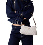 Borsa donna Guess spalla/tracolla Noelle II mini bone logo BS26GU140 BG967273