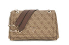 Borsa donna Guess Noelle II latte/ brown multilogo BS26GU139 BG967221