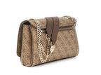 Borsa donna Guess Noelle II latte/ brown multilogo BS26GU139 BG967221