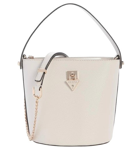 Borsa donna Guess secchiello Patsie white BS26GU147 ZG991903