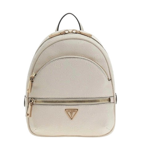 Borsa donna Guess zaino Manhattan II backpack stone logo BS26GU146 PD711832