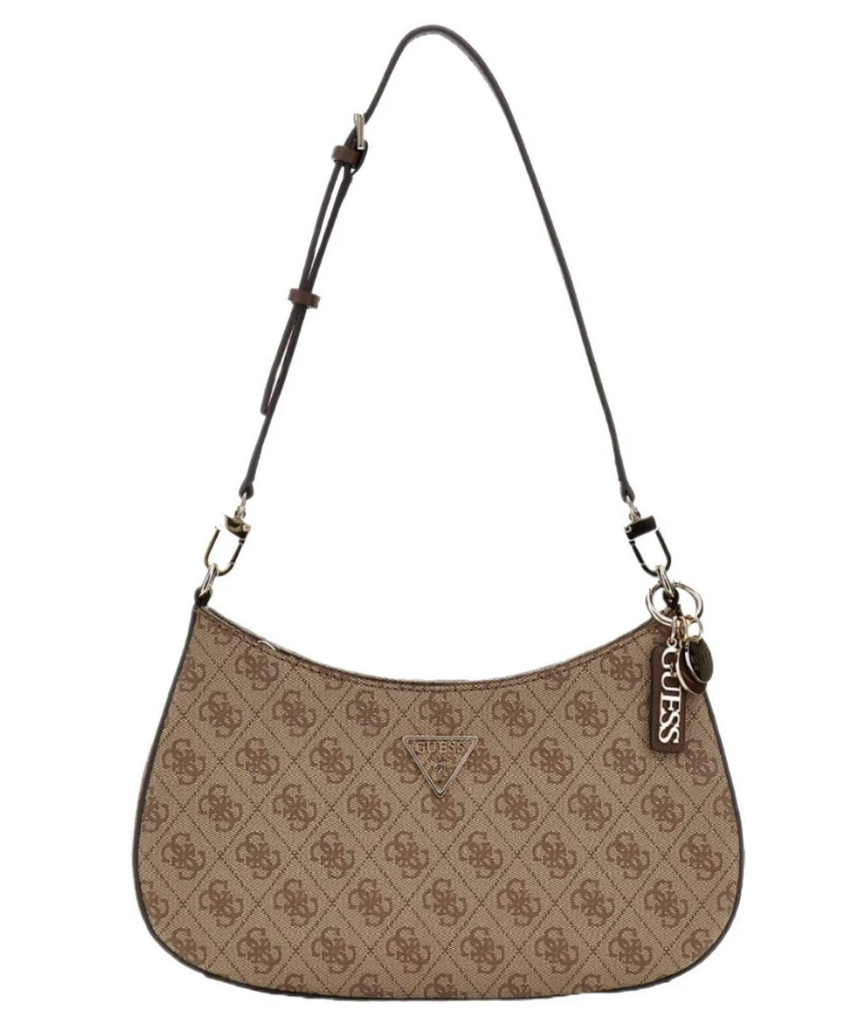 Borsa donna Guess Noelle II latte logo/ brown BS26GU141 BG967218