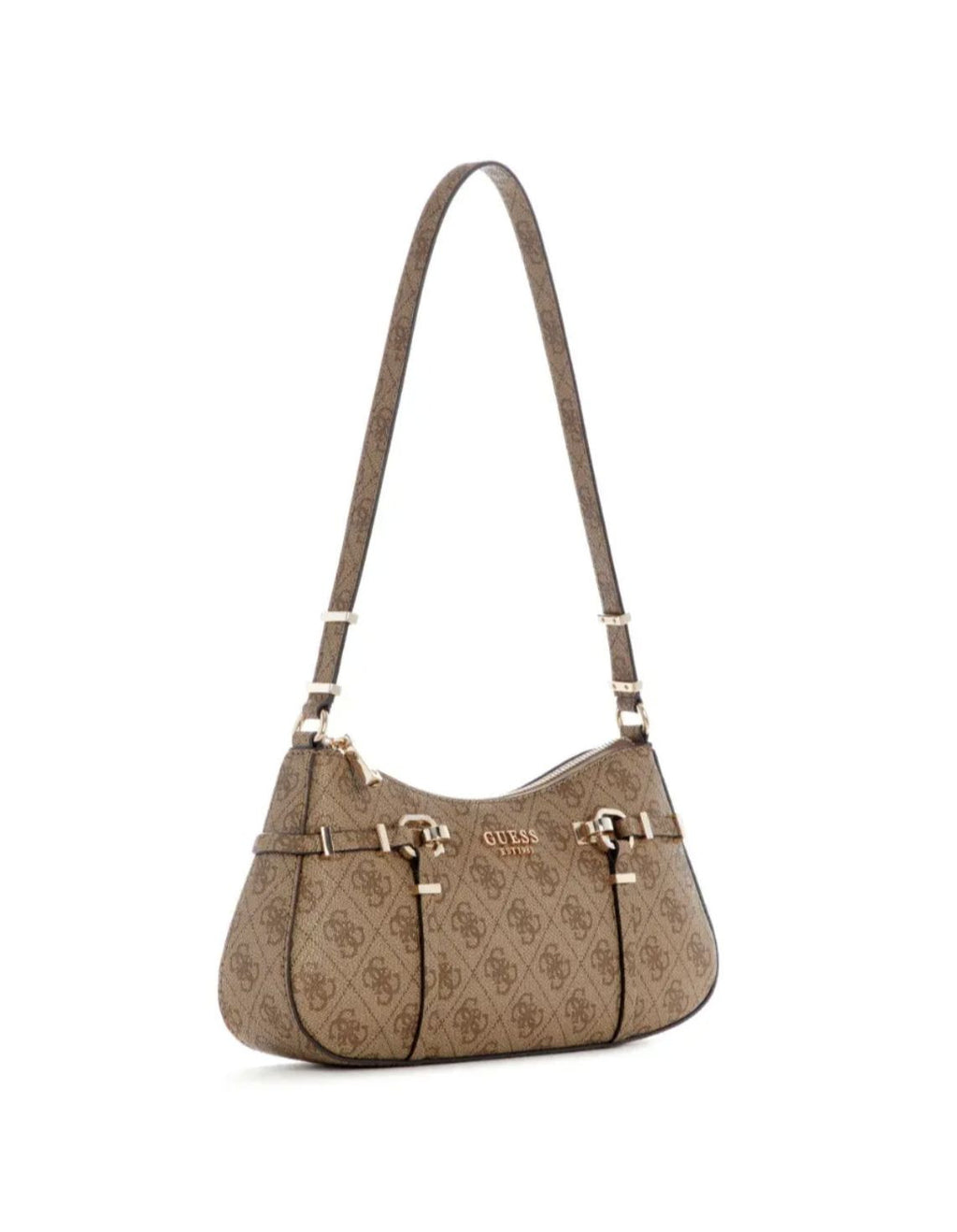 Borsa Guess a spalla Leona logo latte logo BS26GU160 SG991718
