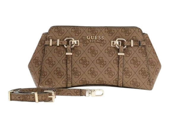 Borsa donna Guess tracolla Leona girlfriend xbody latte/ logo BS26GU168 SG991712